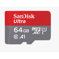 SanDisk Karta Ultra microSDXC 64GB 140MB/s A1 + SD adaptér (SDSQUAB-064G-GN6MA) by SANDISK