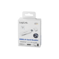 Card reader extern Logilink CR0034A, interfata USB 3.0, citeste/scrie SD, micro SD, Alb (CR0034A) by Logilink