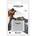 Kingston Technology Workflow SD Reader Čierna, Strieborná (WFS-SD) by KINGSTON