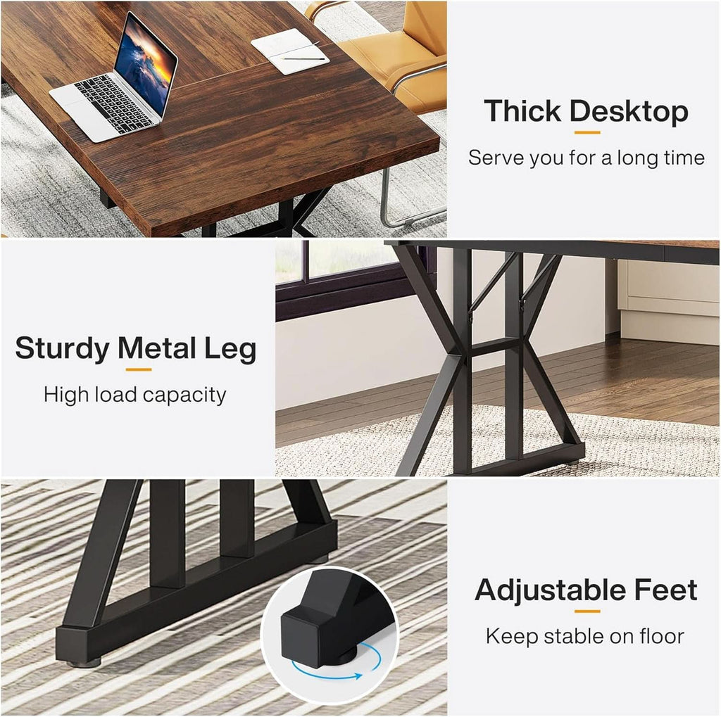 Seventy Inch Executive Desk For Office Workstation by ShipItFurniture