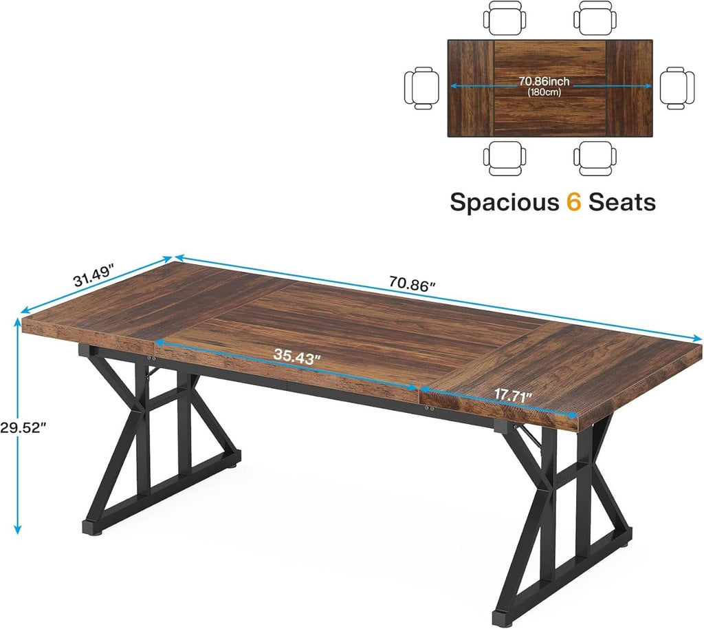Seventy Inch Executive Desk For Office Workstation by ShipItFurniture