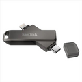 USB Flash памет SanDisk iXpand Flash Drive Luxe 256GB, Type-C, Lightning connectors (s186554) by SANDISK