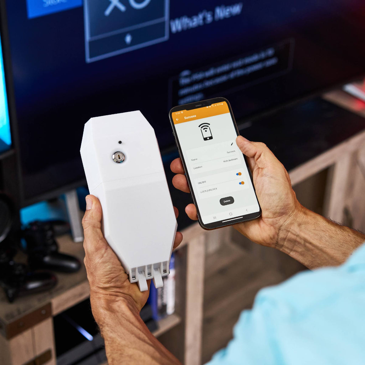 Parental Control Locking Smart Plug by Egis Control