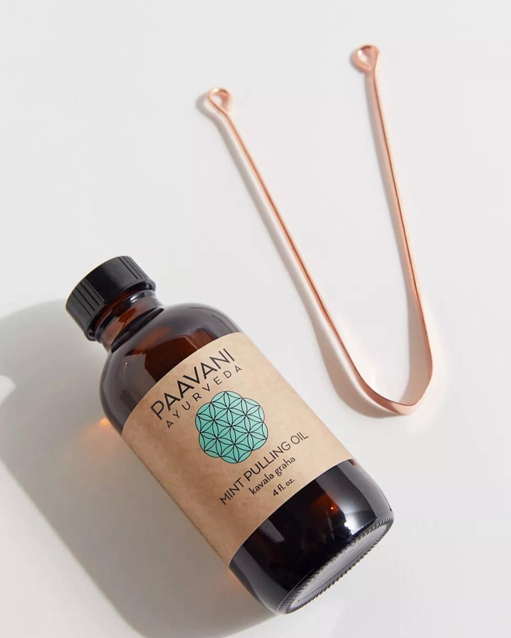 Mint Oral Care Ritual | Ayurvedic Oil Pulling & Tongue Cleaning by Paavani Ayurveda Skincare and Wellness