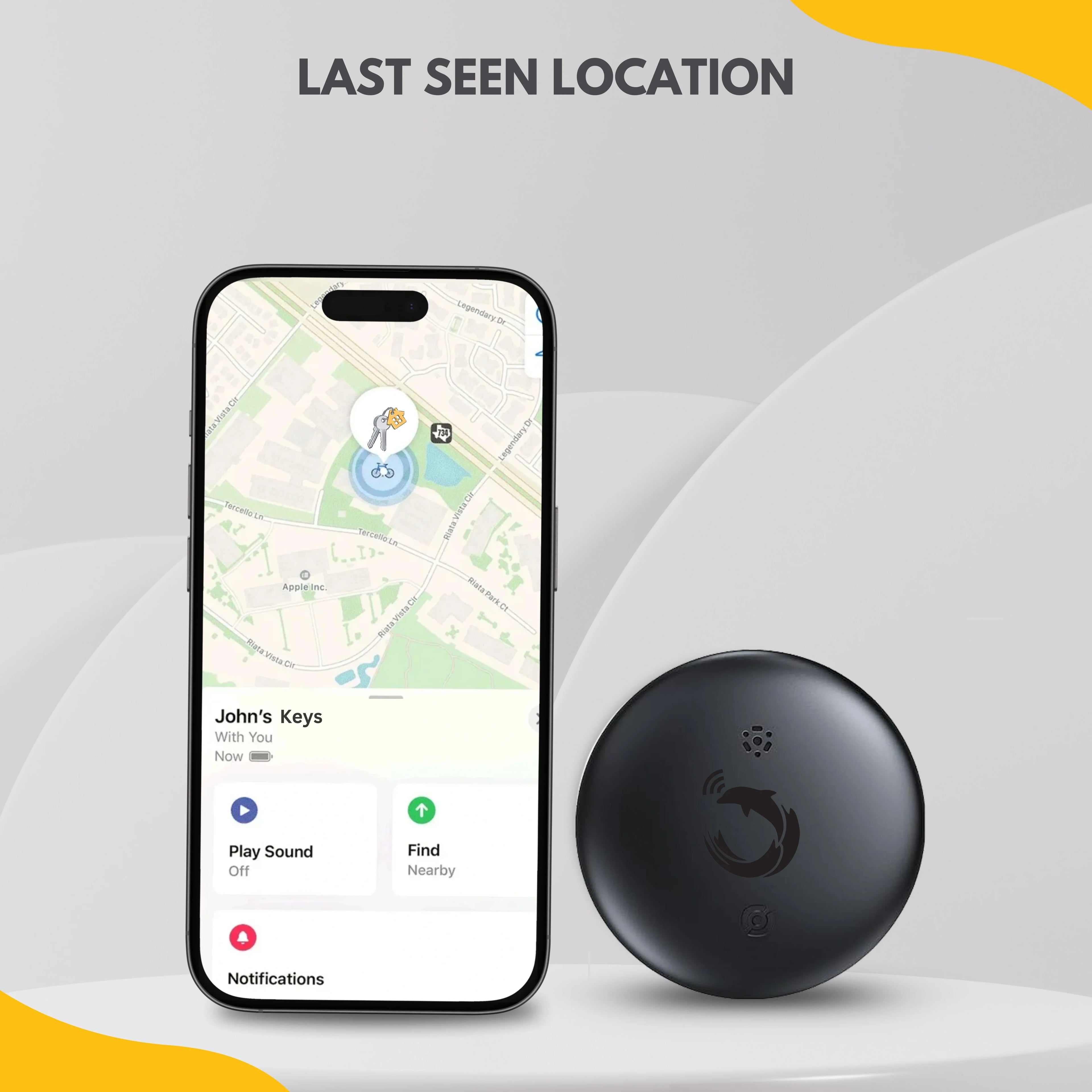 Dolphin Smart Tracker Rex iOS by Dolphin tracker I Apple Find My