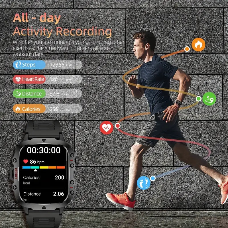 Outdoor SmartWatch - Black by TM