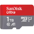 Карта памет SanDisk Ultra microSDXC, 1TB, 150MB/s, A1, Class 10, UHS-I, SD адаптер (SDSQUAC-1T00-GN6MA) by SANDISK
