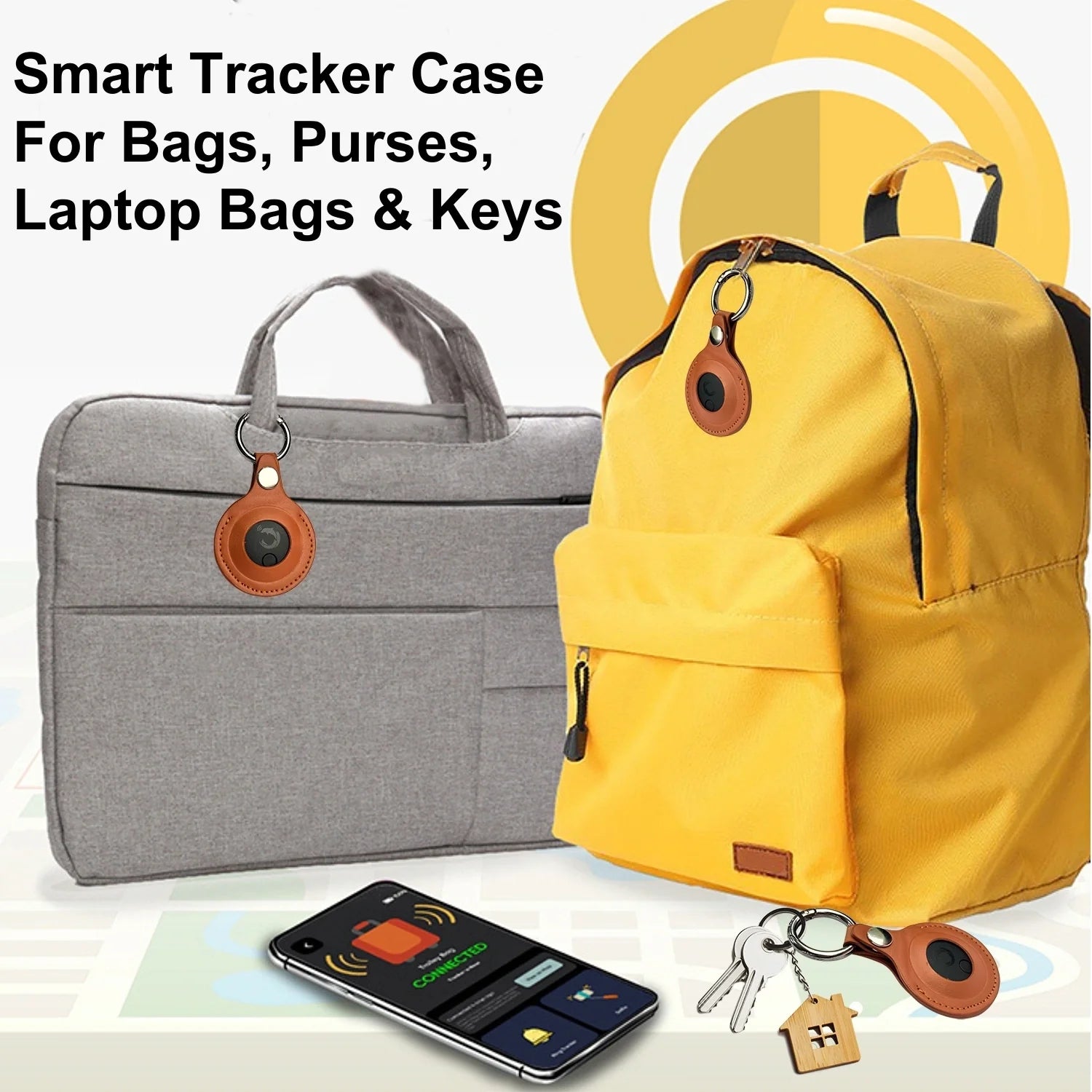 Dolphin Smart Tracker Pro Case Pack 2 by Premium Vegan Leather