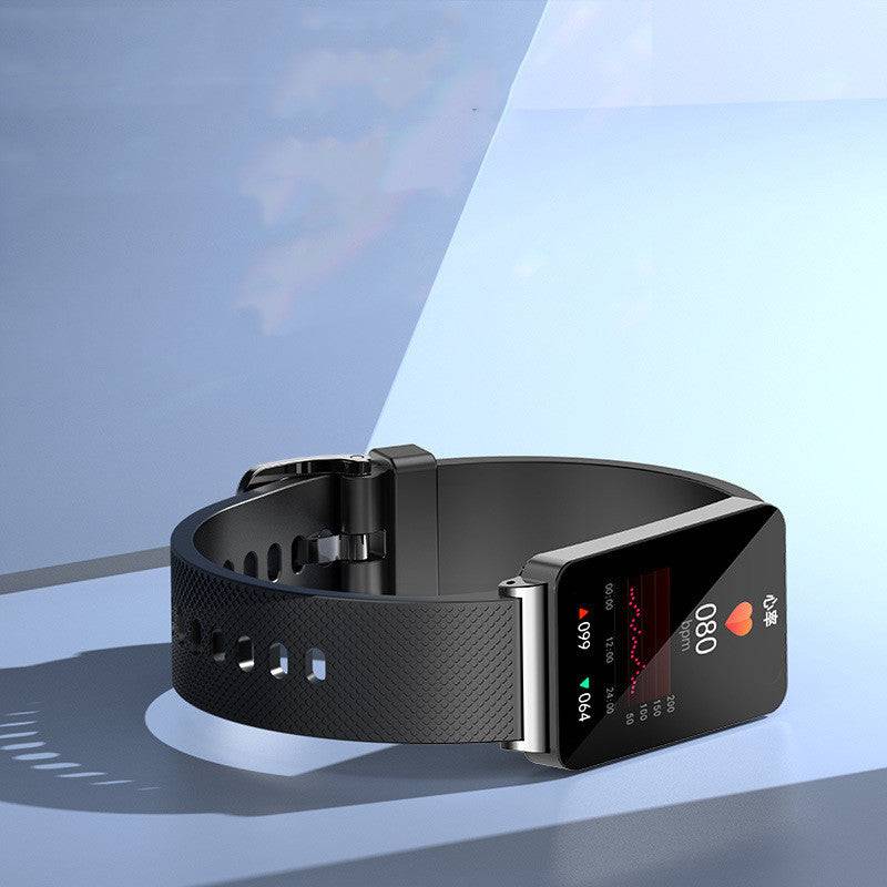 Blood Glucose EP08 Smart Bracelet Android Compatible Touch Screen Smartwatch With USB Magnetic Charging Sleek Design by StepUp Coffee