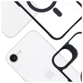 3MK Satin Armor MagCase MagSafe tok iPhone 16e fekete-átlátszó by 3MK