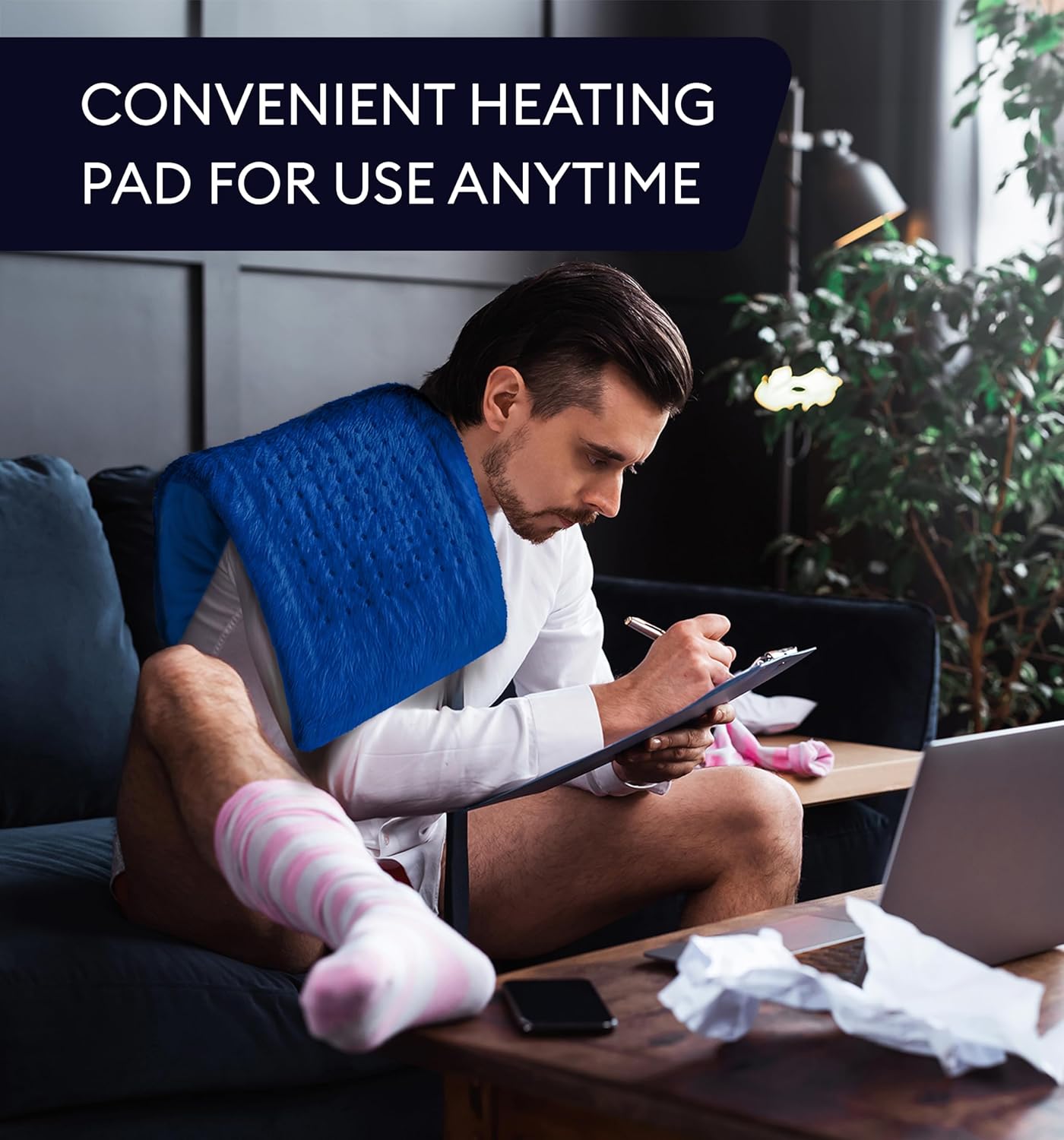 Heating Pad XL, Space Blue by Geniani