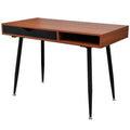 NNEVL Brown Workstation Computer Desk Laptop Table by NNEVL