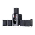beFree Sound 5.1 Channel Bluetooth Surround Sound Speaker System in Black by BEFREE SOUND