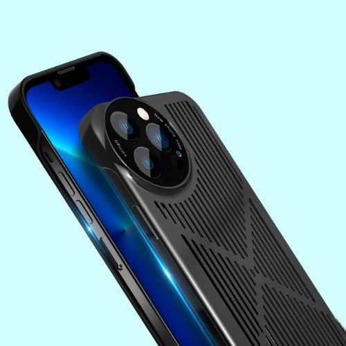 Borderless Cooling Graphene iPhone 13 Case With Microfiber Lining And Thermal Conductivity Adhesive by Anacotte
