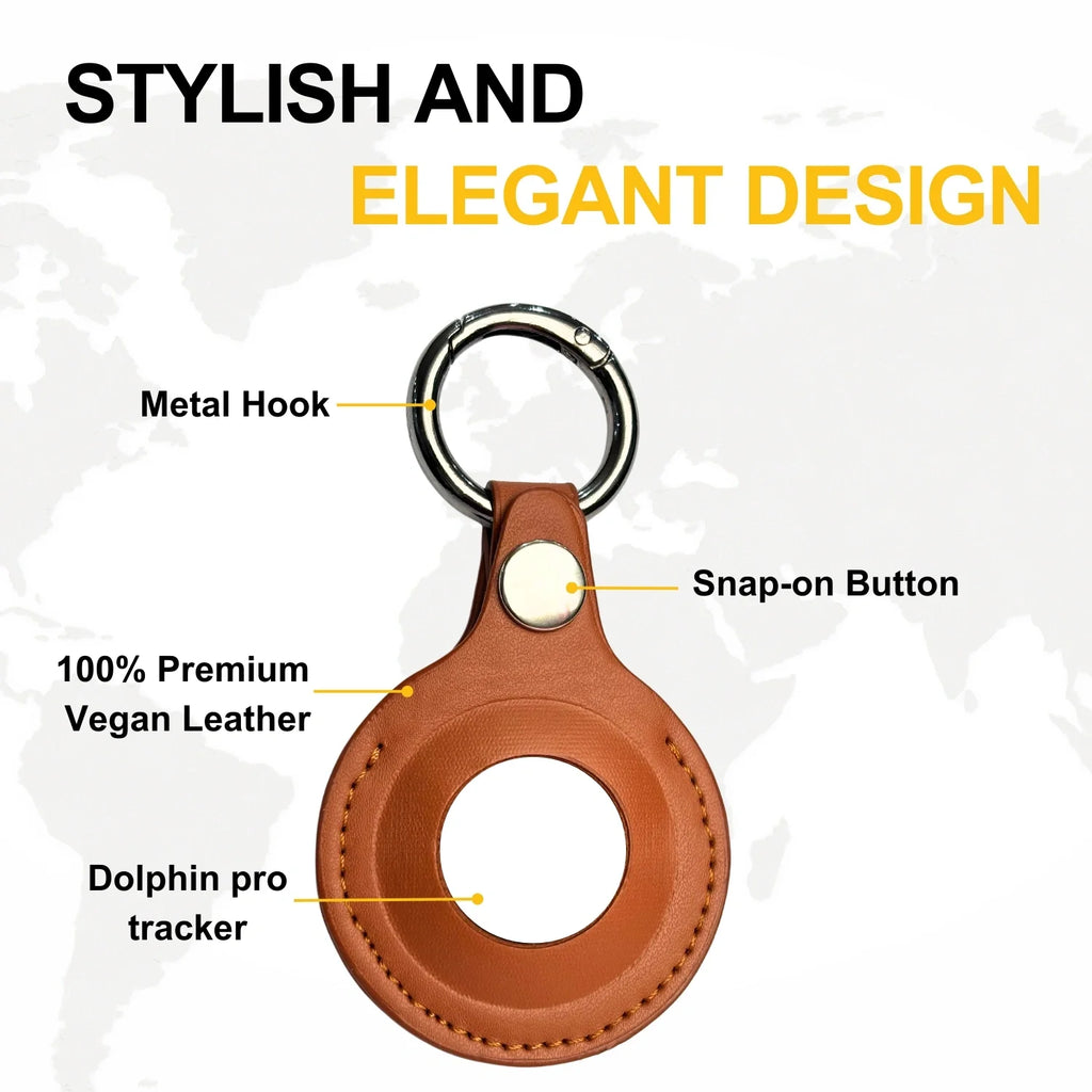 Dolphin Smart Tracker Pro Case Pack 2 by Premium Vegan Leather