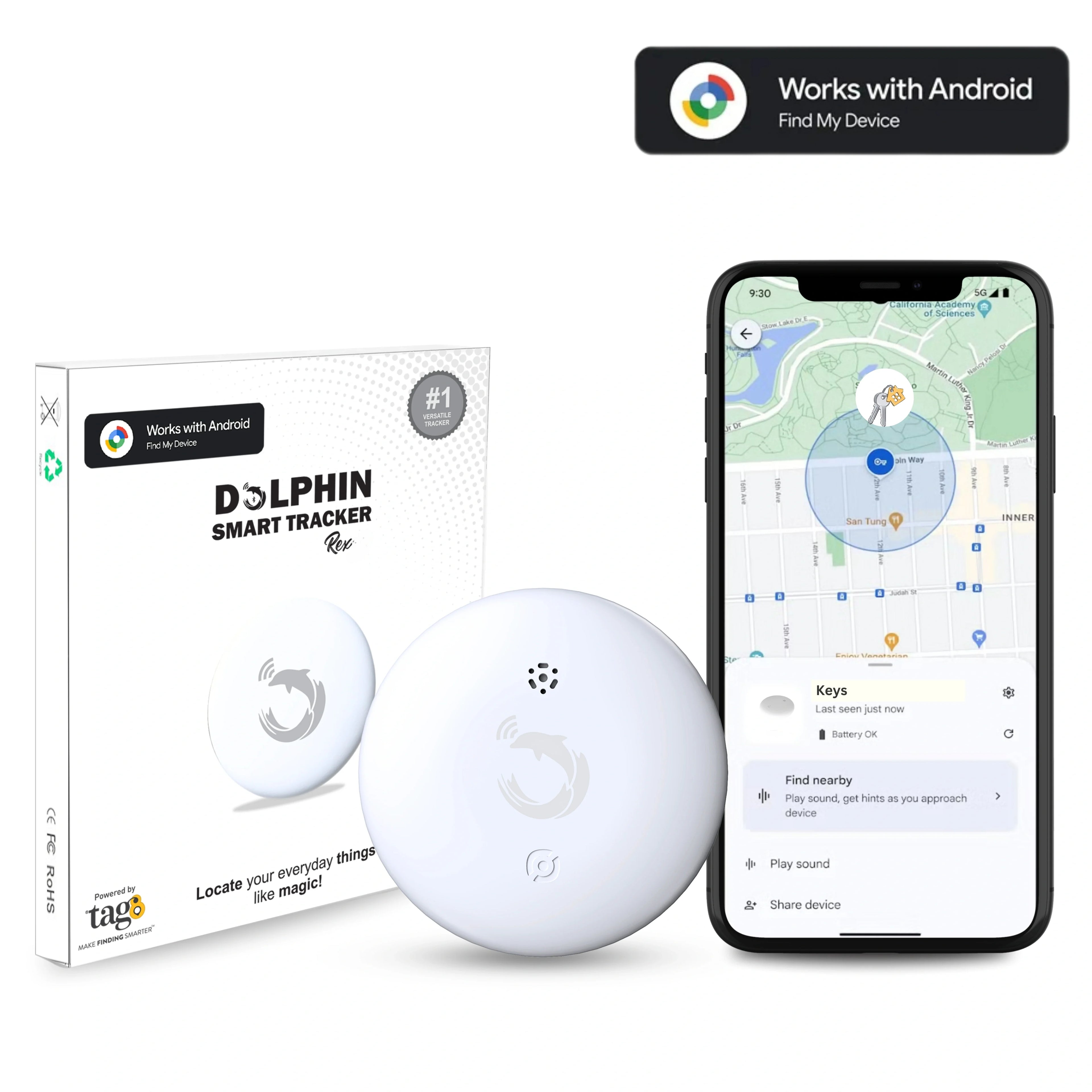 Dolphin Smart Tracker Rex Android by Dolphin tracker I Android Find My