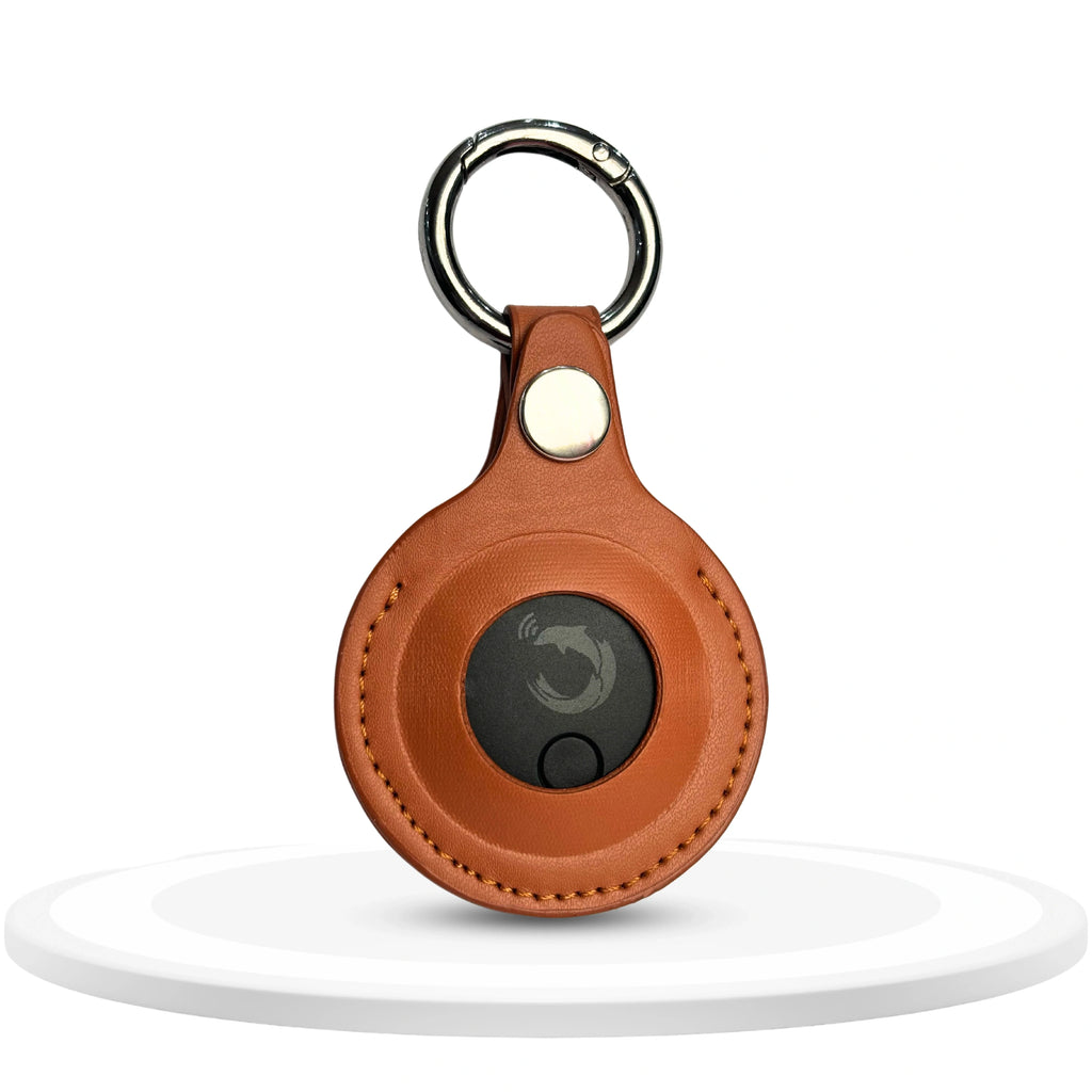 Dolphin Smart Bluetooth Tracker Pro with Case by Most versatile tracker | Pair with keys, bags, toys and more | 6 months battery life - replaceable battery