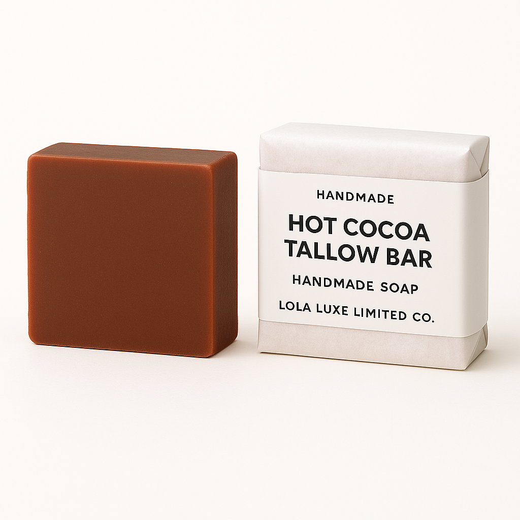 Hot Cocoa Tallow Bar by Lola Luxe Limited Co.