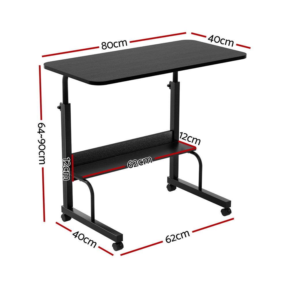 Artiss Laptop Desk Portable Sit Stand Desks Height Adjustable Workstation 80CM by DropshipZone