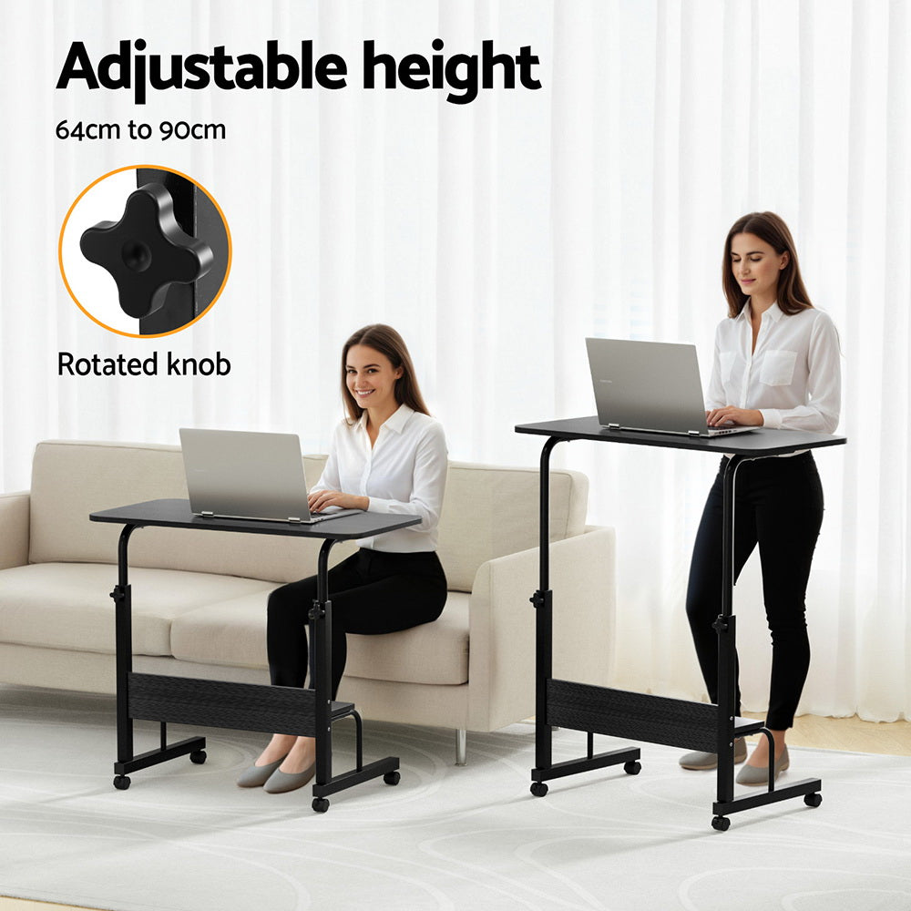 Artiss Laptop Desk Portable Sit Stand Desks Height Adjustable Workstation 80CM by DropshipZone