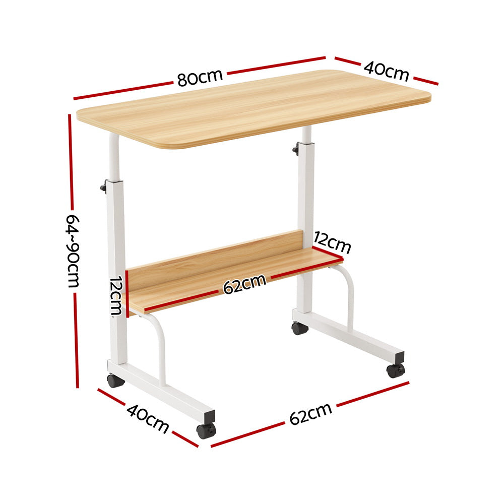 Artiss Laptop Desk Portable Sit Stand Desks Height Adjustable Workstation 80CM by DropshipZone