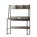 NNEDSZ Computer Desk Office Desks Study Table Workstation Bookshelf Storage by NNEDSZ