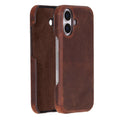 Toronata Leather Case For iPhone 17 With Full Grain Leather Slim Durable Design And Suede Lining by TORONATA