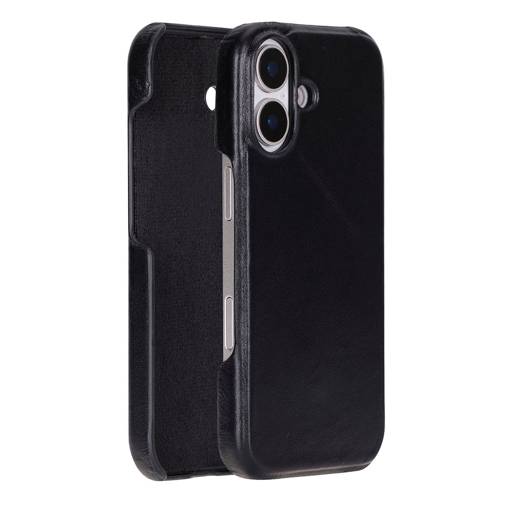 Toronata Leather Case For iPhone 17 With Full Grain Leather Slim Durable Design And Suede Lining by TORONATA
