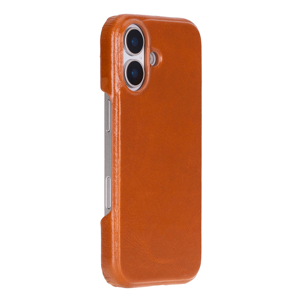 Toronata Leather Case For iPhone 17 With Full Grain Leather Slim Durable Design And Suede Lining by TORONATA