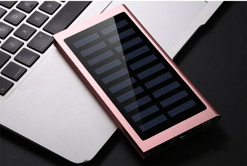 Portable 20000mAh Solar Power Bank by Anacotte