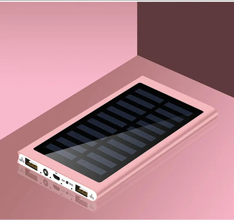 Portable 20000mAh Solar Power Bank by Anacotte