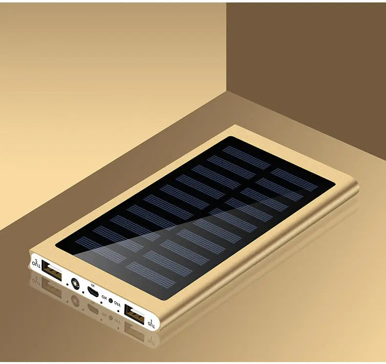 Portable 20000mAh Solar Power Bank by Anacotte