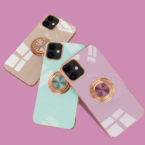 Ringora Electroplating Phone Case with Magnetic suction by Anacotte