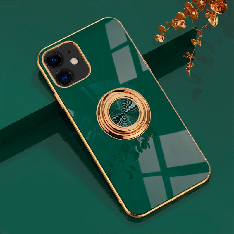 Ringora Electroplating Phone Case with Magnetic suction by Anacotte