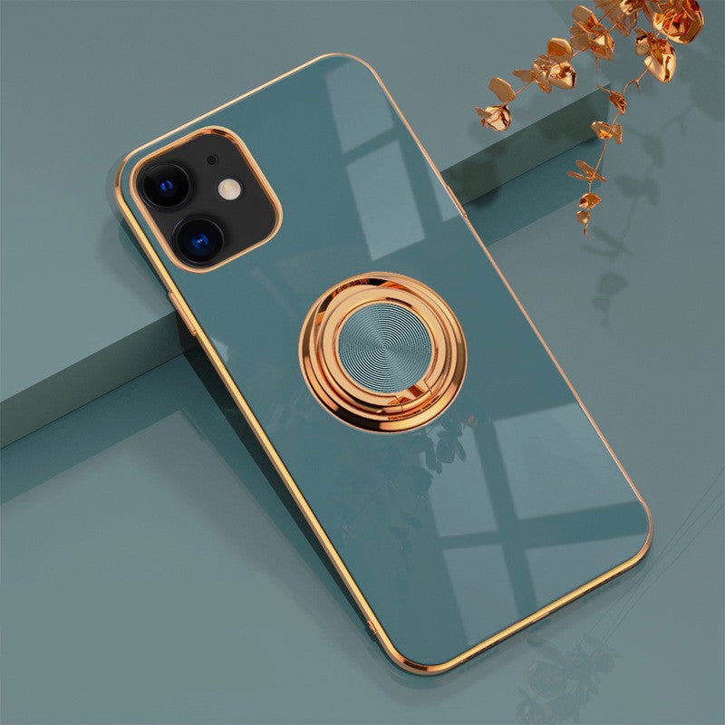 Ringora Electroplating Phone Case with Magnetic suction by Anacotte