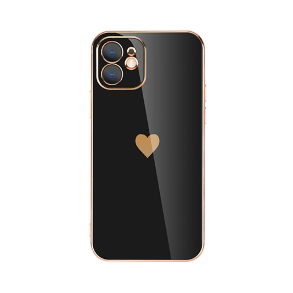 Rugged plating lens protective case for iPhone by Anacotte
