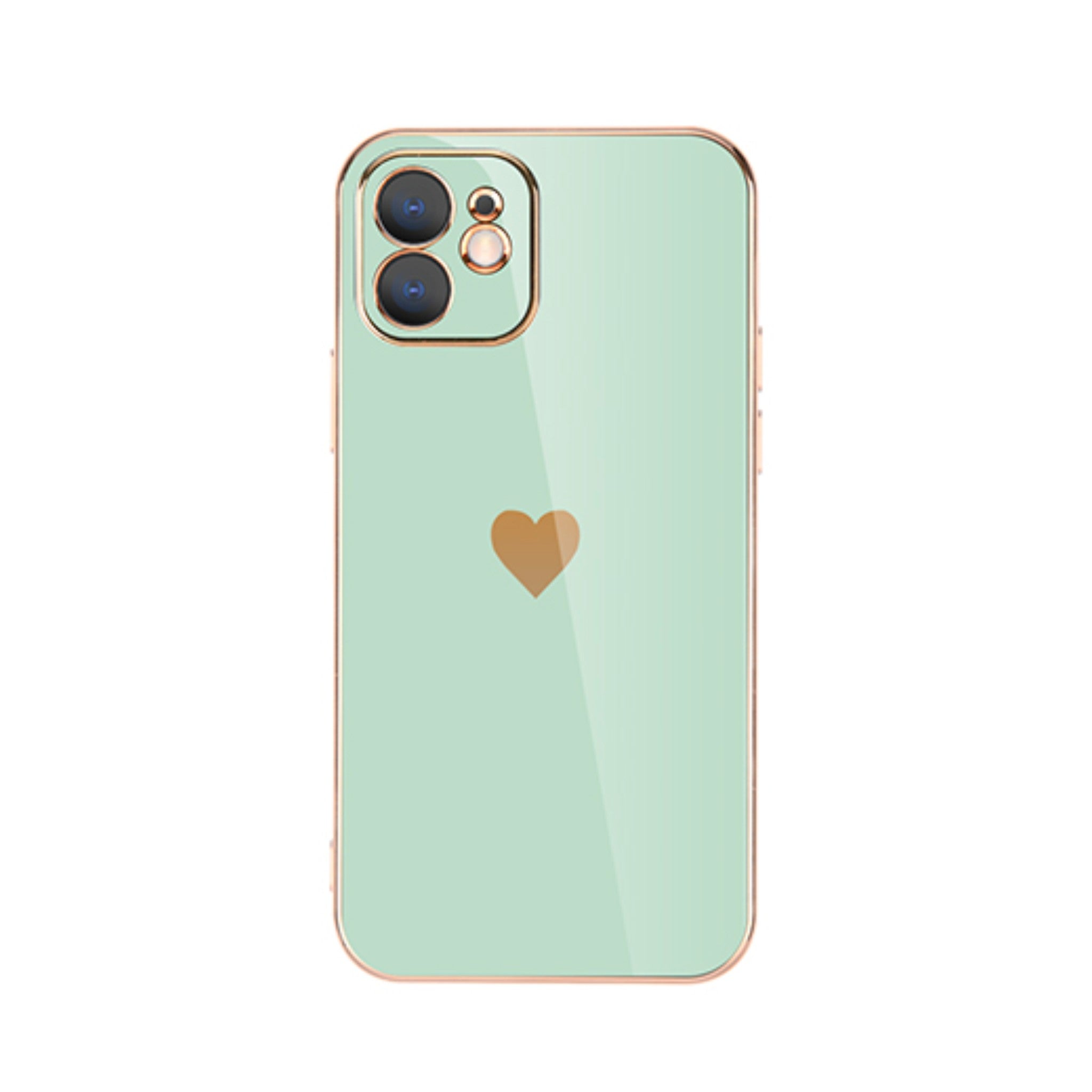 Rugged plating lens protective case for iPhone by Anacotte