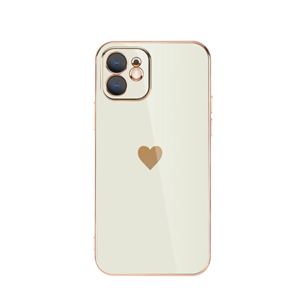 Rugged plating lens protective case for iPhone by Anacotte