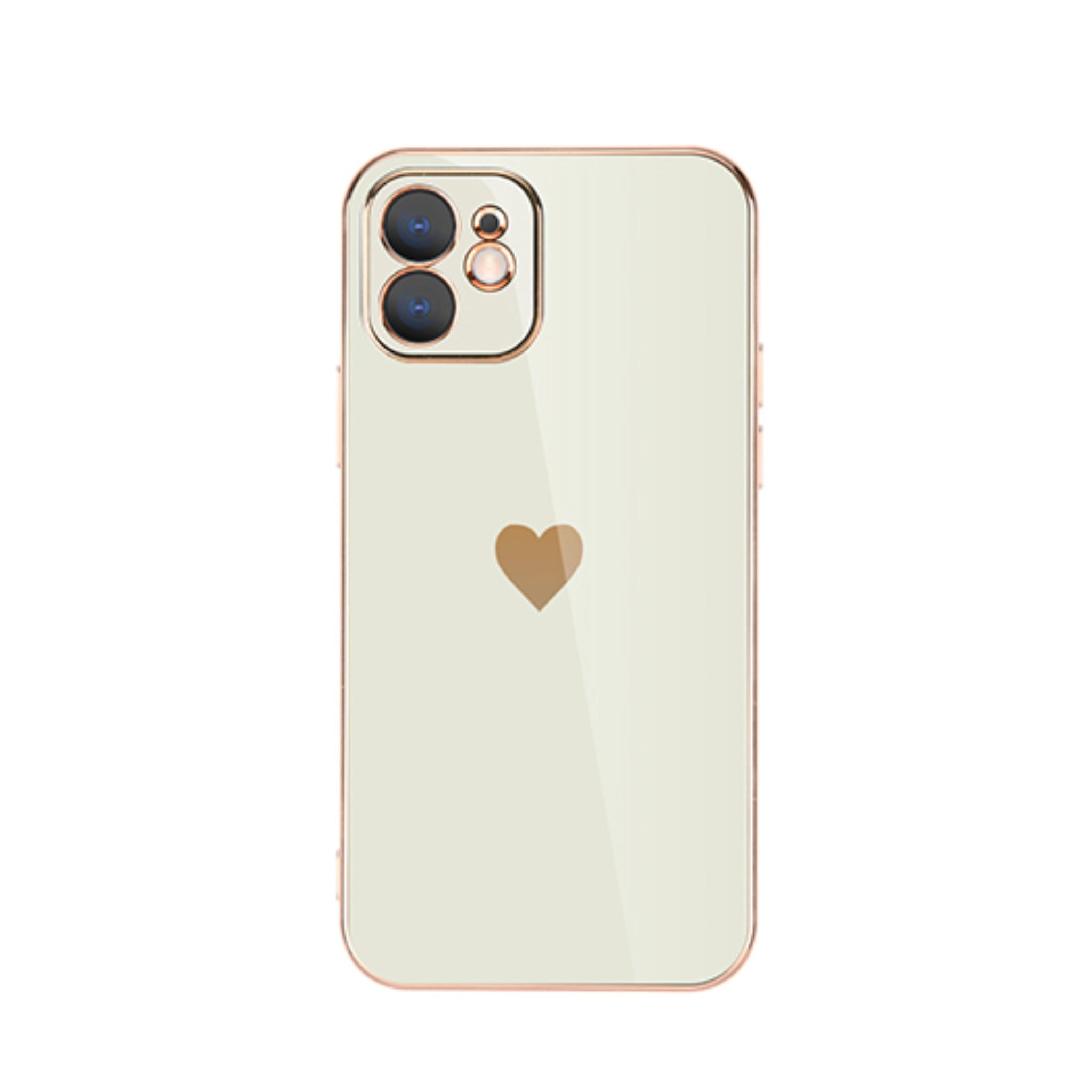 Rugged plating lens protective case for iPhone by Anacotte