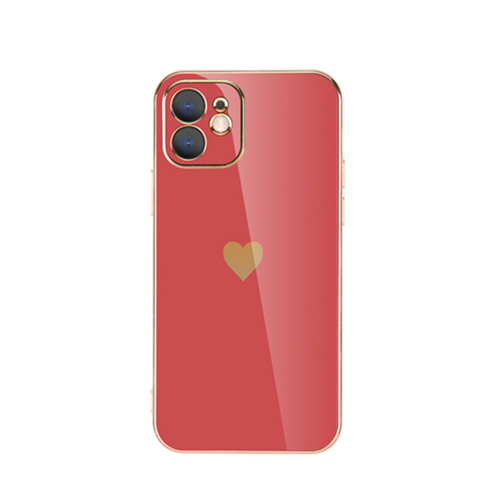 Rugged plating lens protective case for iPhone by Anacotte