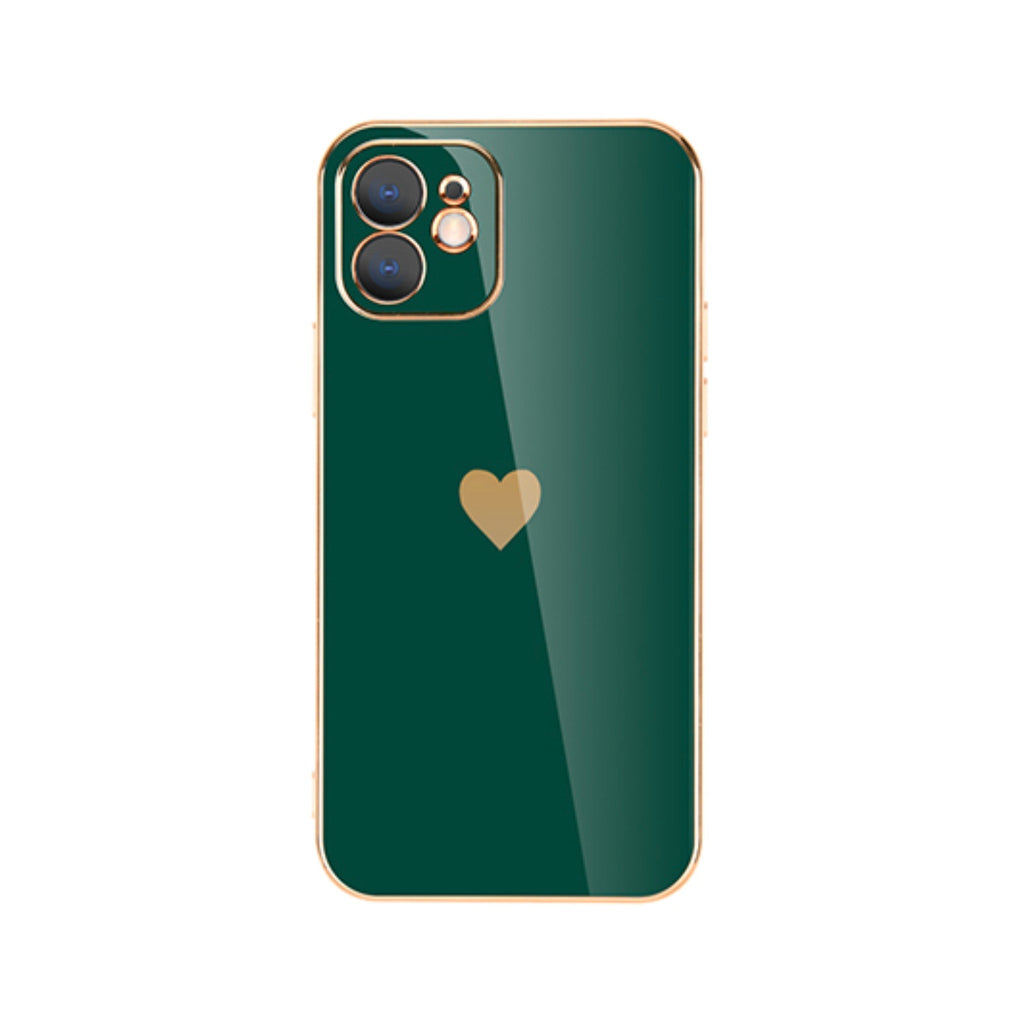 Rugged plating lens protective case for iPhone by Anacotte