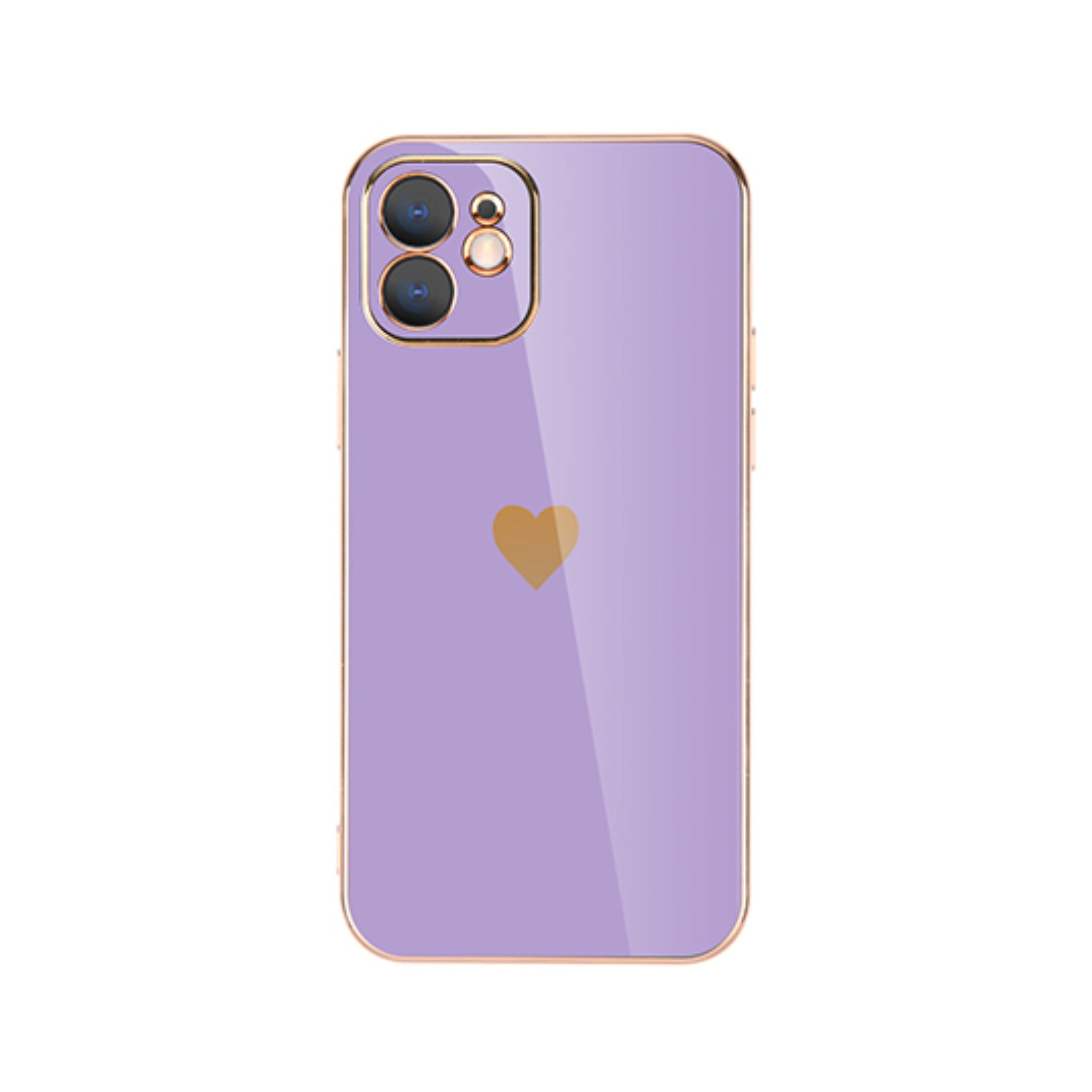 Rugged plating lens protective case for iPhone by Anacotte