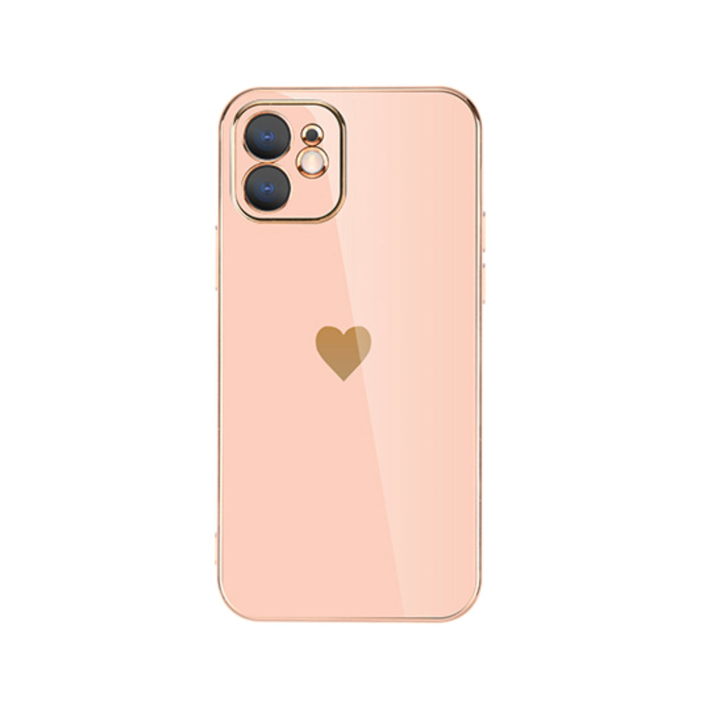 Rugged plating lens protective case for iPhone by Anacotte