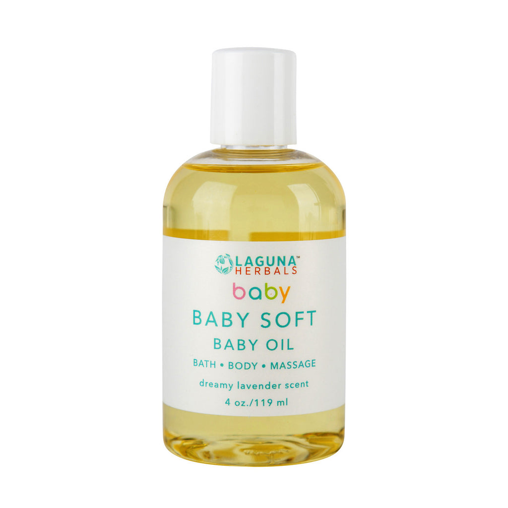 Organic Baby Oil-It's back in stock! by Laguna Herbals