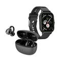 Smart Lifestyle Bundle: True Wireless Stereo Earbuds & All-in-One Bluetooth Smart Watch by Pursonic