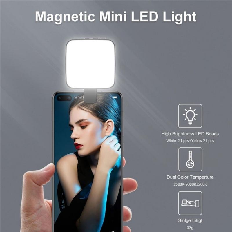 NNEIDS Portable Rechargeable Selfie Light For Laptops And Phones by NNEIDS