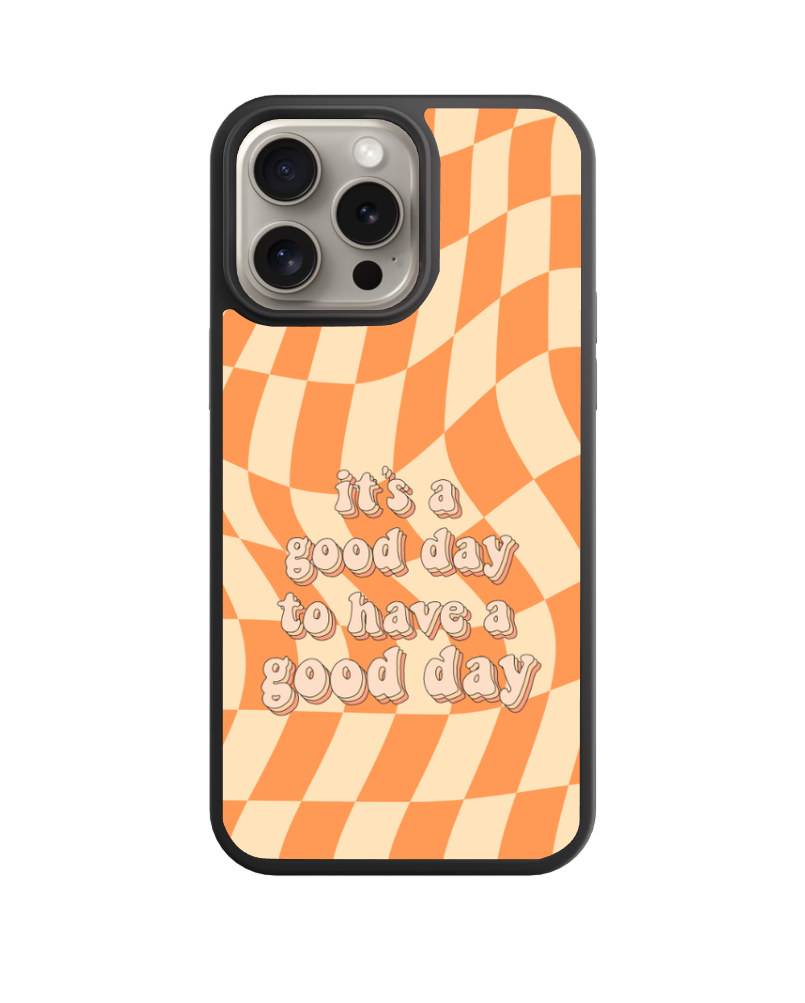 Good Day Phone Case by Vivid Ship Studio LLC