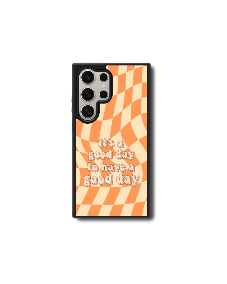 Good Day Phone Case by Vivid Ship Studio LLC