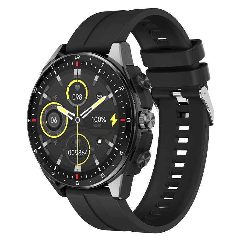 Smartwatch With Wireless Earbuds 1.39 Inch HD Screen BT Calling TWS Music Watch For Men Health Monitoring by Wautton