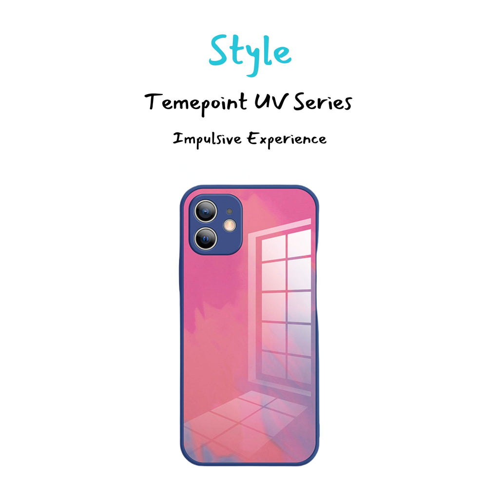 Temepoint Tempered Liquid Thin Glass iPhone Case with Lens protection by Anacotte